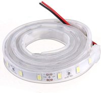 12V LED Strip Wasserdicht mit Kabel Selbstklebend 5050 SMD KFZ Beleuchtung 3M Rot 90cm