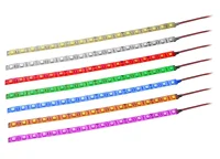 12V LED Strip Wasserdicht mit Kabel Selbstklebend 5050 SMD KFZ Beleuchtung 3M Grün 40cm