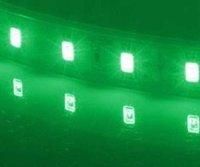 12V LED Strip Wasserdicht mit Kabel Selbstklebend 5050 SMD KFZ Beleuchtung 3M Grün 40cm