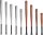 Baseballschläger Holz / ALU Baseball Schläger Alloy Bat Aluminium Silber Holz 72cm