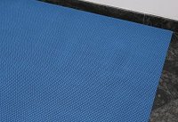Bodenmatte Blau Meterware 90 oder 120 cm zum auswählen Saunaläufer Duschmatte Antirutschmatte 120cm