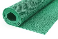 Bodenmatte Grün Meterware 90 oder 120 cm zum auswählen Saunaläufer Duschmatte Antirutschmatte
