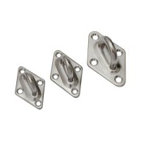 Edelstahl Augplatte Zurröse Deckenhaken Wandöse...