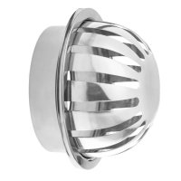 Edelstahl Lüftungsgitter & Laubfanggitter – Zuverlässiger Schutz für Dachrinnen Ø100 mm, Rostfrei & Langlebig“