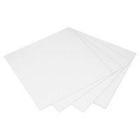 PTFE Teflon Platte 200x200mm Weiß in 6 Stärken von 0,5-5mm auswählbar