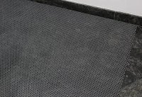 Bodenmatte Grau Meterware 90 oder 120 cm zum auswählen Saunaläufer Duschmatte Antirutschmatte