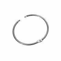 XXL Schlüsselring aufklappbar gehärteter Stahl...