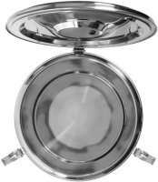 Profi Gastro Edelstahl Thermotransportbehälter mit Druckausgleichsventil von 10-50 Liter auswählbar mit 24,5L