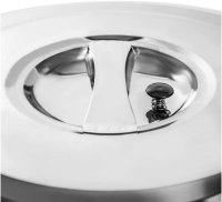 Profi Gastro Edelstahl Thermotransportbehälter mit Druckausgleichsventil von 10-50 Liter auswählbar mit 24,5L