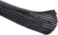 Gewebeschlauch Geflechtschlauch selbstschließend Kabel Schutz Schlauch Schlitz 16mm