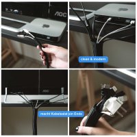 Gewebeschlauch Geflechtschlauch selbstschließend Kabel Schutz Schlauch Schlitz 38mm