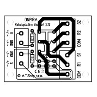 Bistabil 12V AC/DC Relais Platine Modul Karte Steuer Spannung 9-16V bis 2A