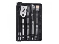 BBQ Grill Werkzeug 6 / 11 teilig Set Zange, Gabel, Wender...