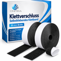 Klettverschluss Klettband selbstklebend Fliegennetz...