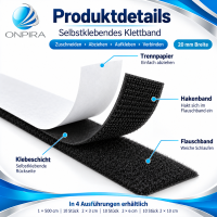 Klettverschluss Klettband selbstklebend Fliegennetz...
