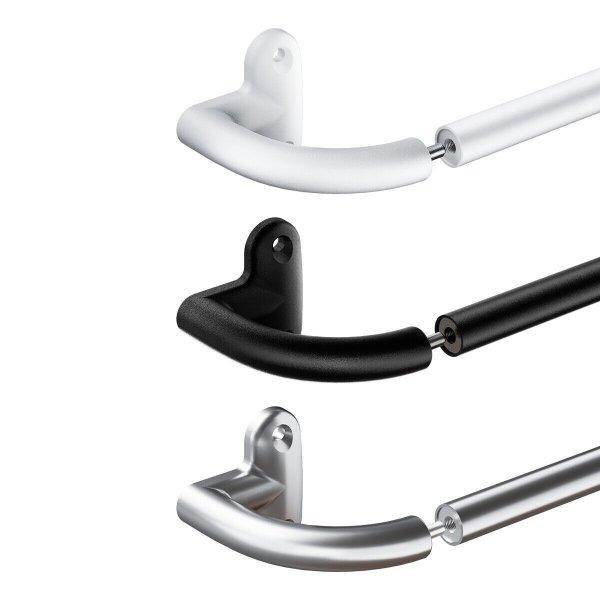Vorhangstange Gardinenstange Badevorhang Teleskop Teleskopstange ausziehbar Nickel 120-230cm