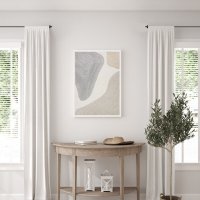 Vorhangstange Gardinenstange Badevorhang Teleskop Teleskopstange ausziehbar Nickel 120-230cm