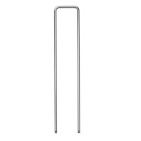 Erdanker mit Pufferscheibe Heringe 150x30mm Ø3mm Bodenanker Erdnagel Zeltnagel Anker Unkrautvlies 25 Stück