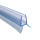 Duschdichtung Glastür 5–8mm, Dusch Tür Lippe Dichtung kürzbar 44–100cm PVC