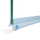 Duschdichtung Glastür 5–8mm, Dusch Tür Lippe Dichtung kürzbar 44–100cm PVC 60cm