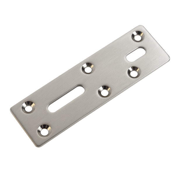 Edelstahl Verbinder Langloch Langlochverbinder Verbinder Holzverbinder 115x35mm