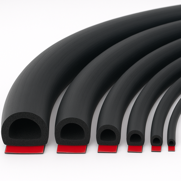 Gummidichtung selbstklebend Tür Fenster Glas Hub Dach Moosgummi TPE Dichtung KFZ