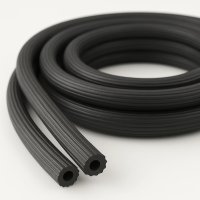 EPDM Dichtungsband Hohlkern Kederband Ø 3,5–8 mm Nutdichtung Meterware Dichtung 7,0mm