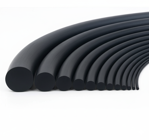 EPDM Moosgummi Rundschnur Dichtung Abdichtung Ø 2–30 mm schwarz weich Meterware 9mm