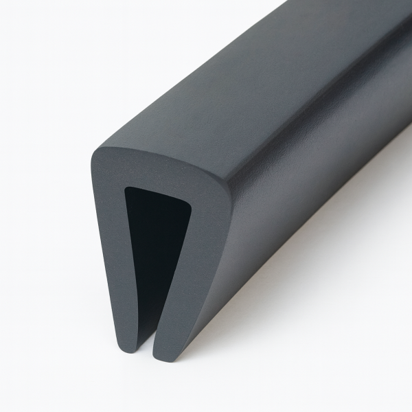 Recambo Autotür-Kantenschutz U-Profil 10 M – Flexibles, Selbstklebendes TPO-Profil In Chrom Für Türkanten, Heckklappe & Mehr