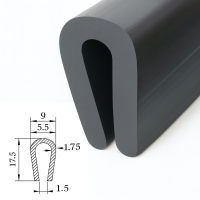 Kantenschutz U-Profil EPDM Gummi Dichtung Keder...