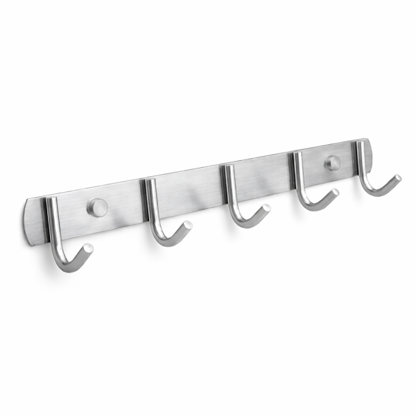 Edelstahl Garderobenhaken 1-15 Haken wählbar Kleiderhaken Wandhaken Modell F