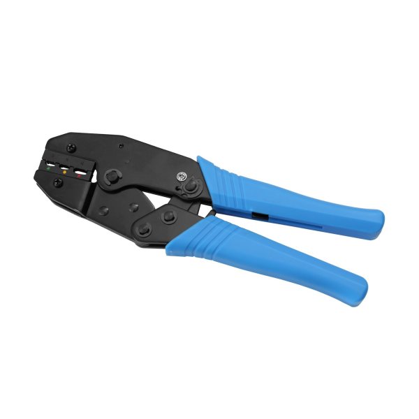 Crimpzange isolierte Kabelschuhe 0,5-6 mm² Ratsche Quetschzange Kabelzange