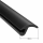 Kantenschutzprofil U-Profil Gummi 19 mm Dichtlippe Meterware schwarz Blechkante