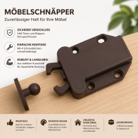Möbelschnäpper Türverschluss...