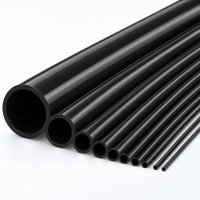 Silikonschlauch Schwarz Meterware Silikon Schlauch KFZ Industrie -60°C +200°C